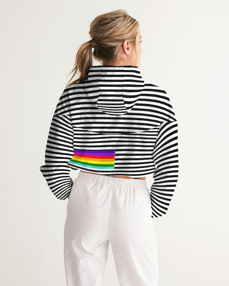 Pop Art  Cropped Windbreaker