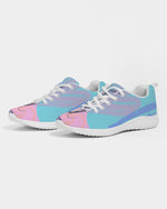 Abstract Color Splash Athletic Shoe