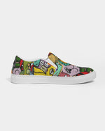 Pop Art Crowded  Canvas Shoe