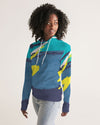 yoga Blue Women's Hoodie