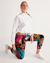 Summer Foliage Feather Track Pants