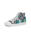 Retro Forest  High top Canvas Shoe