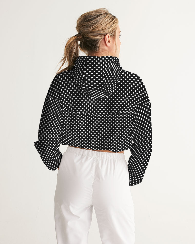 Retro Polka Dots  Windbreaker