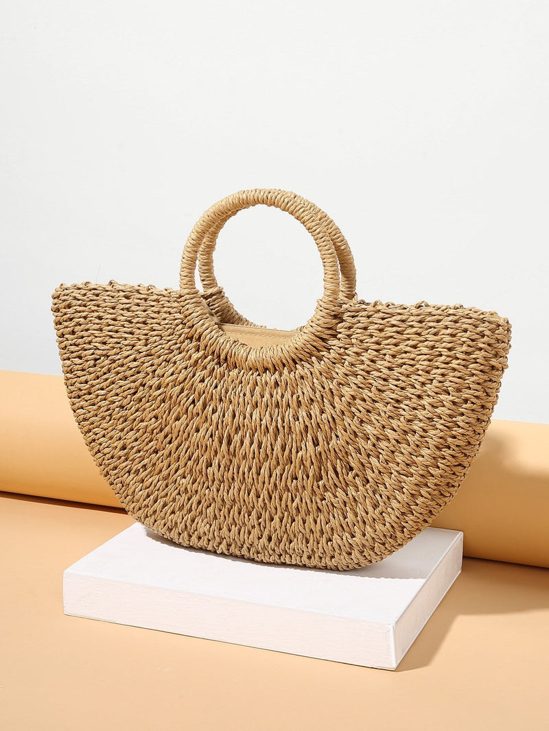 Woven Design Tote Bag