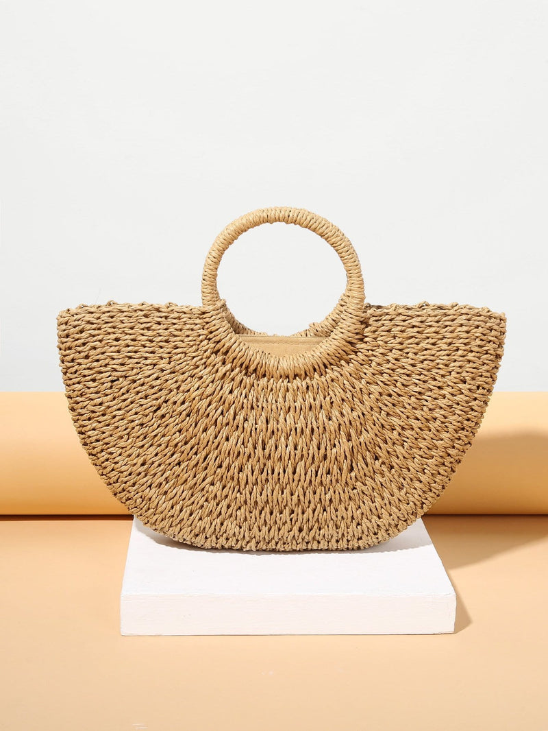 Woven Design Tote Bag