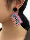 Cassette Tape  Earrings