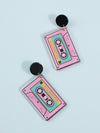 Cassette Tape  Earrings