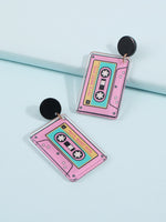 Cassette Tape  Earrings