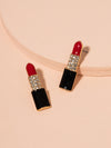 Lipstick Stud Earrings