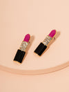 Lipstick Stud Earrings