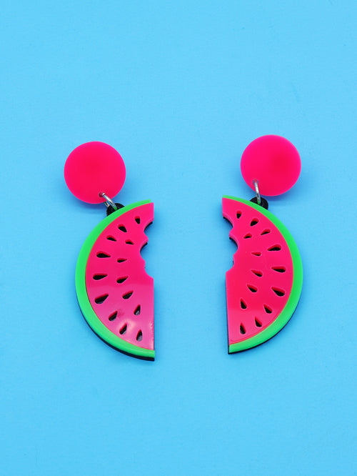 Fruit Design Drop Earrings