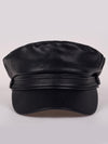 Rock Leather Baker Cap