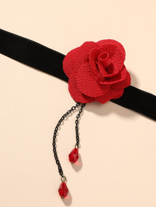 Flower Decor Choker