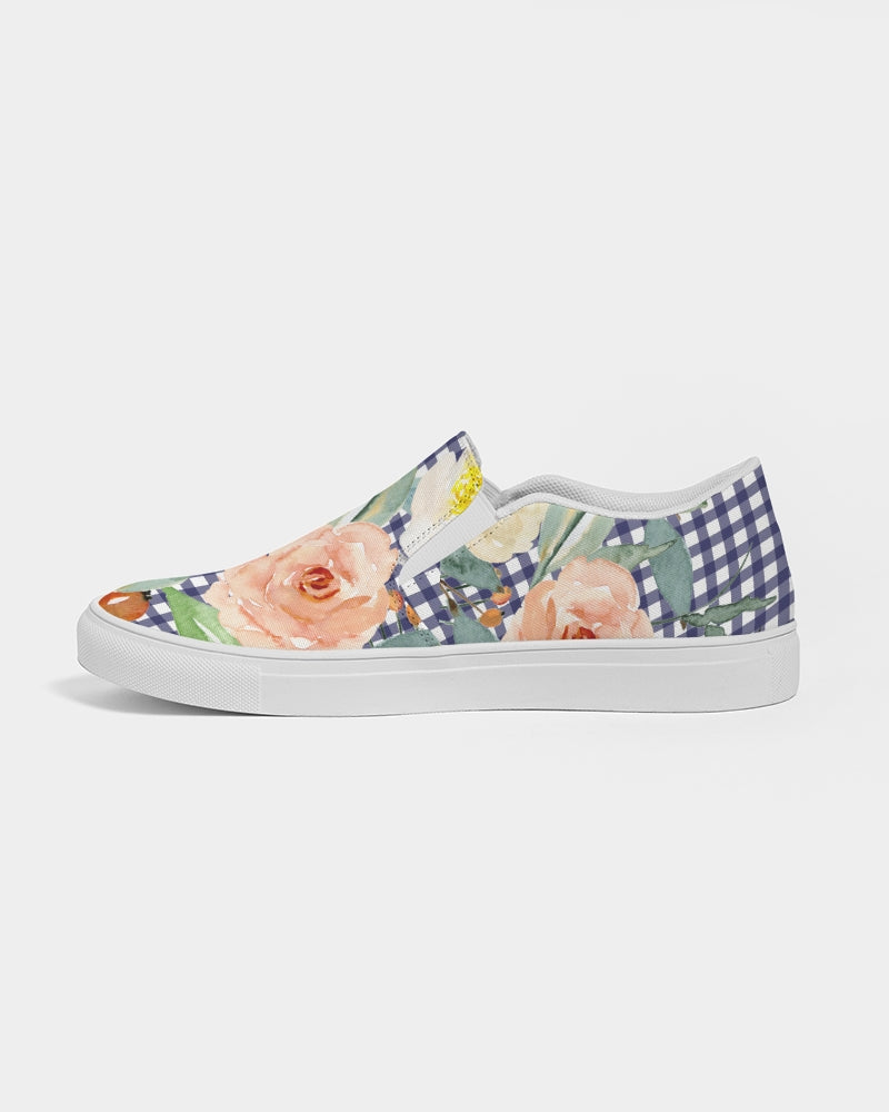 Summer Gingham  Canvas Shoe