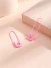 Safety Pin Design Earrings