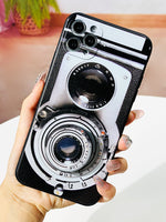 Camera Design Phone Case With Stand Out Phone Grip