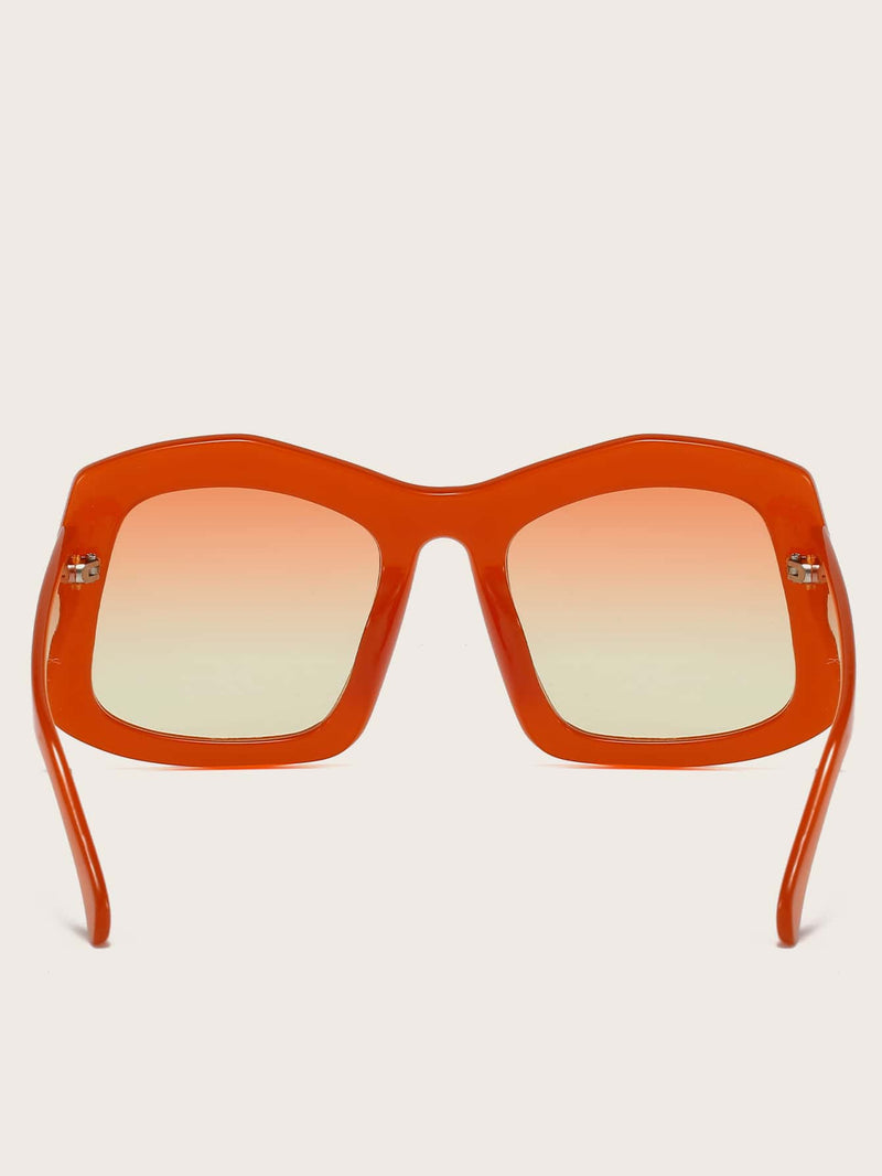 Geometric Frame Fashion Glasses