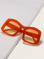 Geometric Frame Fashion Glasses