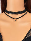 6pcs Triangle Charm Choker