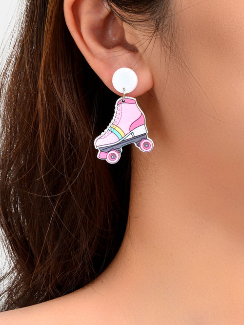 Roller Skates Drop Earrings