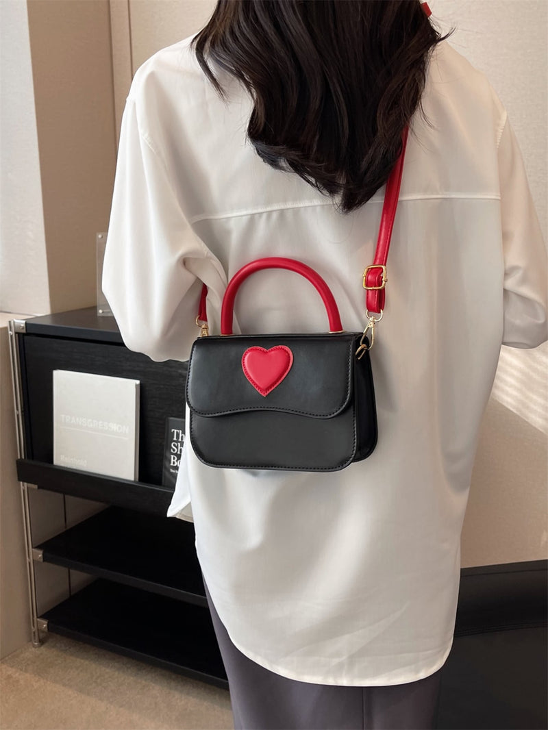 Mini Heart  Square Bag