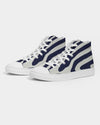 yoga Zebra  High top Canvas Shoe