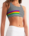 Pop Art Catch Sports Bra