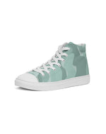 Abstract Green Camouflage Shoe