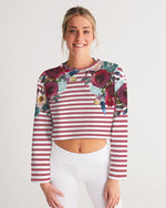 Pop Art  Cropped Sweatshirt