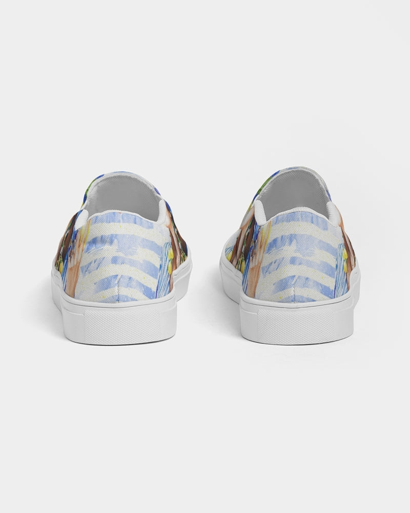 Summer Lemons  Canvas Shoe