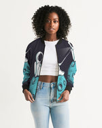 On the moon Women's Bomber Jacket