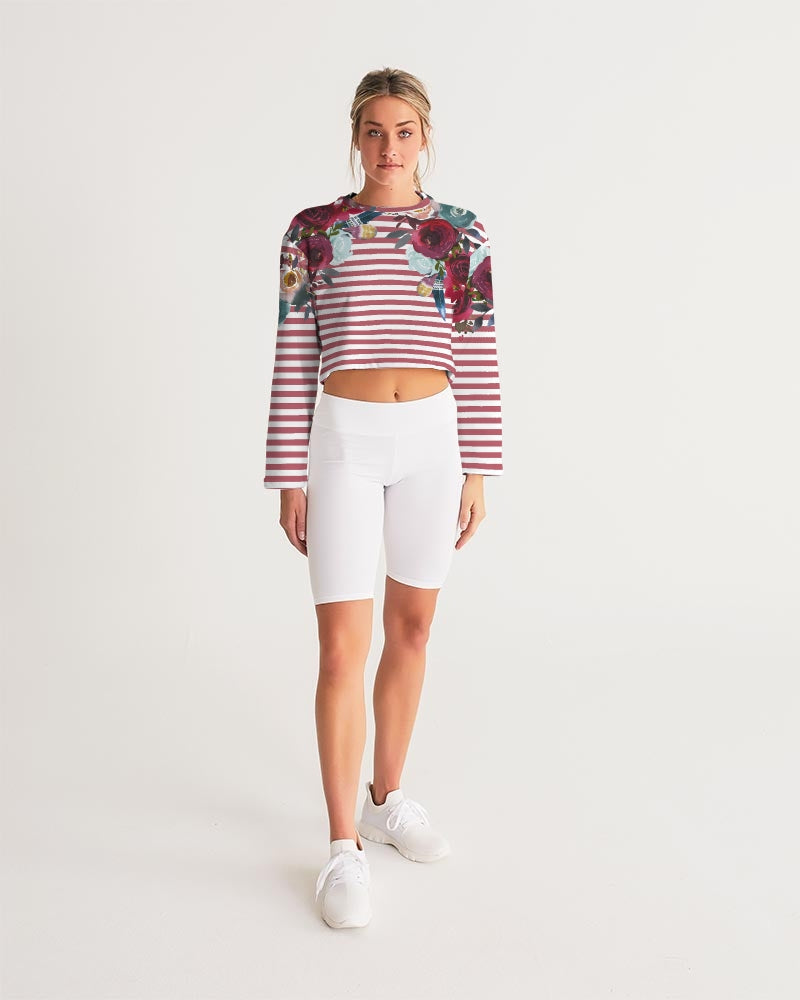 Pop Art  Cropped Sweatshirt