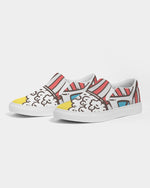 Pop Art Movie Night Slip-On Canvas Shoe