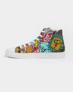 Pop Art Look At My Face  Canvas Shoe