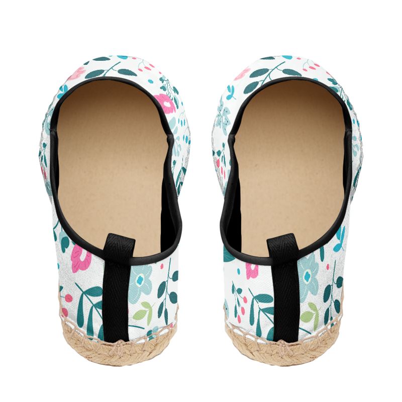 Floral Loafer Espadrilles