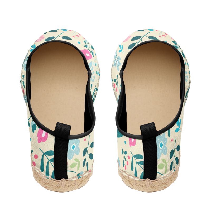 Floral Loafer Espadrilles