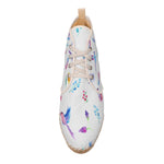 Floral Hi Top Espadrilles