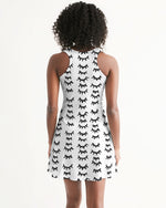 Pop Art Eyelashes Racer back Dress