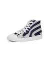 yoga Zebra  High top Canvas Shoe