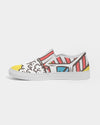 Pop Art Movie Night Slip-On Canvas Shoe