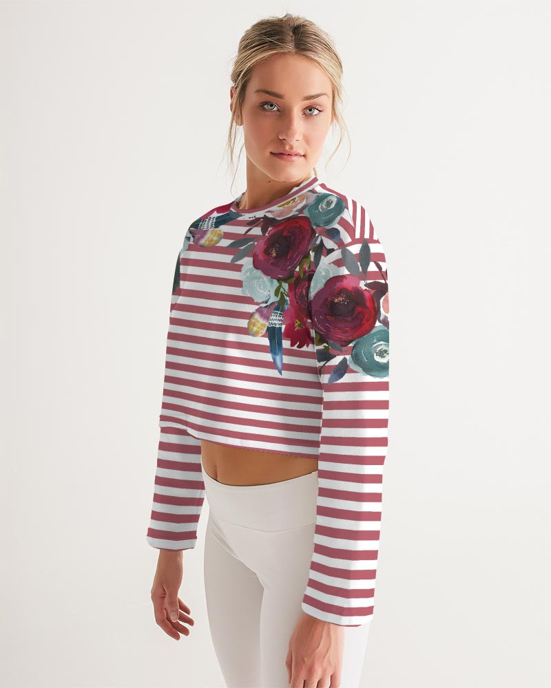 Pop Art  Cropped Sweatshirt