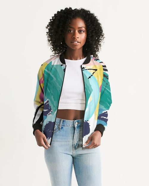 Abstract  Bomber Jacket