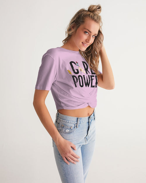 Pop art  Pink  Cropped Tee