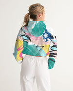 Abstract In The Bushes Windbreaker