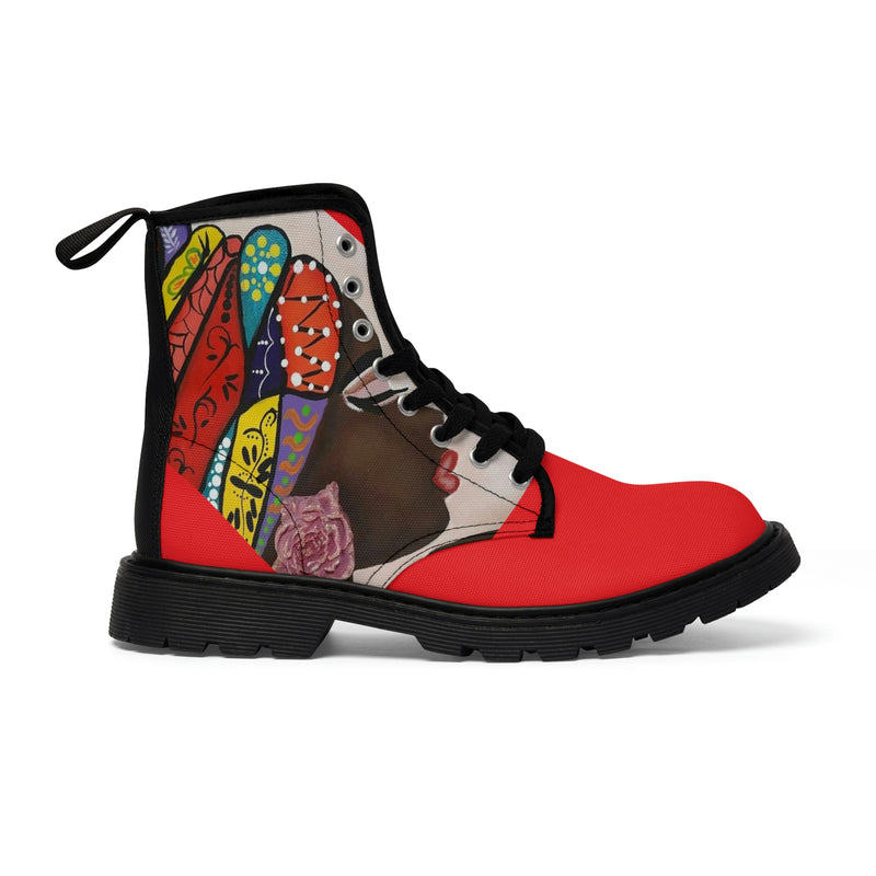 Women's Canvas Boots