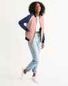 Pattern On pink Women's Bomber Jacket