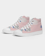 Summer Pineapples  High top Canvas Shoe