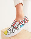 Pop Art Movie Night Slip-On Canvas Shoe