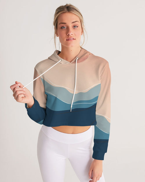 yoga Sunrise Women's Cropped Hoodie