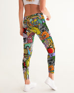 Pop Art Crowded Yoga Pants